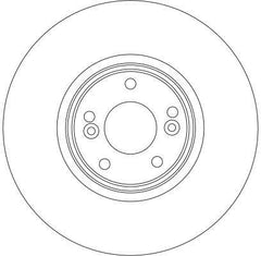 2x Bremsscheibe Vorderachse für RENAULT ESPACE IV LAGUNA II Grandtour