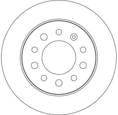 2x Bremsscheibe Hinterachse für HYUNDAI COUPE I II TIBURON Coupe