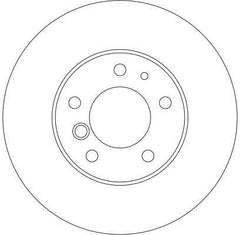 2x Bremsscheibe Vorderachse für BMW 5 Touring
