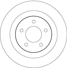 2x Bremsscheibe Hinterachse für MAZDA 5