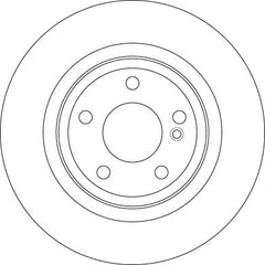 2x Bremsscheibe Hinterachse für MERCEDES-BENZ SLK SLC