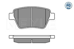 Bremsbelagsatz Scheibenbremse Hinterachse für AUDI SEAT SKODA VW A1 Sportback