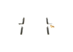 Bremsbelagsatz Scheibenbremse Hinterachse für HONDA CIVIC IV Stufenheck