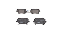 Bremsbelagsatz Scheibenbremse Hinterachse für AUDI SEAT SKODA VW A3 Sportback