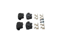 Bremsbelagsatz Scheibenbremse Hinterachse für CITROËN PEUGEOT C4 I Coupe