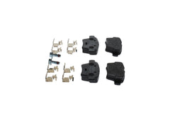 Bremsbelagsatz Scheibenbremse Hinterachse für CITROËN PEUGEOT C4 I Coupe