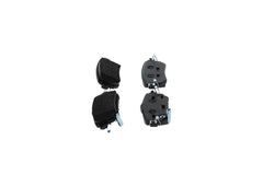 Bremsbelagsatz Scheibenbremse Hinterachse für NISSAN RENAULT LEAF QASHQAI II