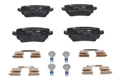 Bremsbelagsatz Scheibenbremse Hinterachse für AUDI SEAT SKODA VW A3 Sportback