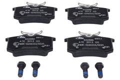 Bremsbelagsatz Scheibenbremse Hinterachse für AUDI SEAT SKODA VW A4 B6 Avant