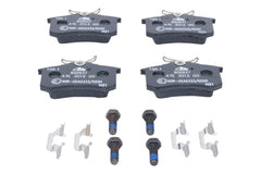 Bremsbelagsatz Scheibenbremse Hinterachse für AUDI PEUGEOT SEAT SKODA VW A4 B6