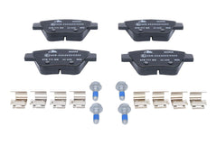 Bremsbelagsatz Scheibenbremse Hinterachse für AUDI SEAT SKODA VW A1 Sportback