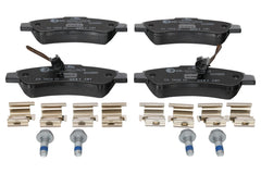 Bremsbelagsatz Scheibenbremse Hinterachse für CITROËN FIAT OPEL PEUGEOT JUMPER