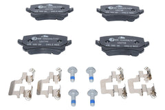 Bremsbelagsatz Scheibenbremse Hinterachse für AUDI SEAT SKODA VW A3 Sportback