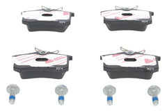 Bremsbelagsatz Scheibenbremse Hinterachse für AUDI SEAT SKODA VW A1 Allstreet