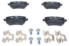 Bremsbelagsatz Scheibenbremse Hinterachse für AUDI SEAT SKODA VW A3 Sportback