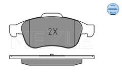Bremsbelagsatz Scheibenbremse Vorderachse für FIAT JEEP 500X RENEGADE SUV