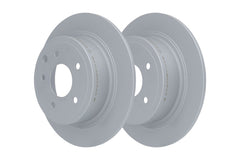 2x Bremsscheibe Hinterachse für NISSAN BLUEBIRD SYLPHY / III JUKE PULSAR