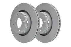 2x Bremsscheibe Vorderachse für AUDI 80 B4 Stufenheck Avant CABRIOLET B3 COUPE