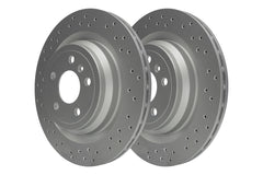 2x Bremsscheibe Hinterachse für MERCEDES-BENZ M-KLASSE