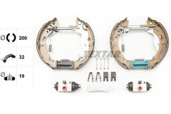 Bremsbackensatz Hinterachse für FORD FIESTA VI Van