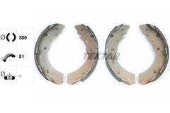 Bremsbackensatz Hinterachse für FIAT ISUZU MITSUBISHI FULLBACK Pick-up D-MAX II