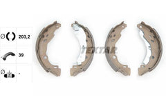Bremsbackensatz Hinterachse für CITROËN FIAT OPEL PEUGEOT DS AMI C3 / ORIGIN