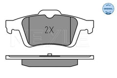 Bremsbelagsatz Scheibenbremse Hinterachse für FORD MAZDA OPEL SAAB VOLVO C-MAX