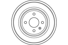 2x Bremstrommel Hinterachse für OPEL ASTRA G Stufenheck Caravan CC Coupe