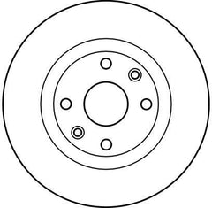 2x Bremsscheibe Vorderachse für LADA NISSAN RENAULT DACIA LARGUS Kasten/Kombi