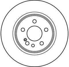 2x Bremsscheibe Hinterachse für MERCEDES-BENZ S-KLASSE Coupe