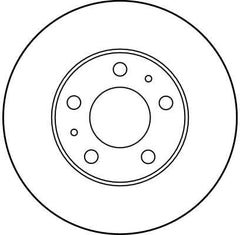 2x Bremsscheibe Vorderachse für CITROËN FIAT PEUGEOT JUMPER I Kasten Bus