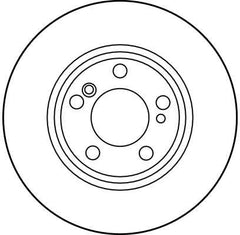 2x Bremsscheibe Hinterachse für CHRYSLER MERCEDES-BENZ CROSSFIRE Roadster