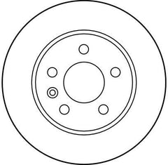 2x Bremsscheibe Vorderachse für MERCEDES-BENZ V-KLASSE VITO Bus Kasten