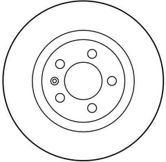 2x Bremsscheibe Vorderachse für AUDI SEAT SKODA VW A3 LEON TOLEDO II OCTAVIA I