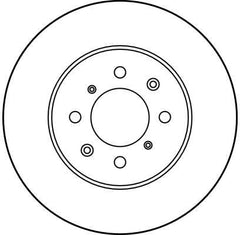 2x Bremsscheibe Vorderachse für HONDA MG ROVER LOTUS CITY V Stufenheck CIVIC IV