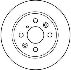 2x Bremsscheibe Vorderachse für FIAT OPEL KIA PANDA / CLASSIC ASTRA F