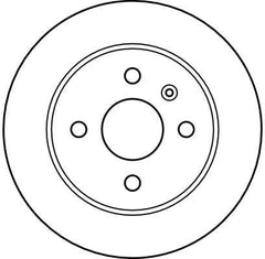 2x Bremsscheibe Hinterachse für OPEL CHEVROLET ASTRA G Stufenheck Caravan CC