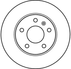 2x Bremsscheibe Hinterachse für OPEL ASTRA G Stufenheck Caravan CC Coupe