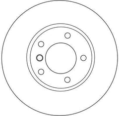 2x Bremsscheibe Vorderachse für BMW 3 Coupe Touring Cabriolet Compact Z3