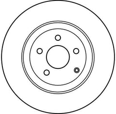 2x Bremsscheibe Vorderachse für MERCEDES-BENZ S-KLASSE Coupe