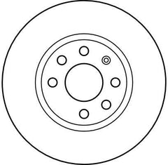 2x Bremsscheibe Vorderachse für OPEL COMBO Tour CORSA C MERIVA A
