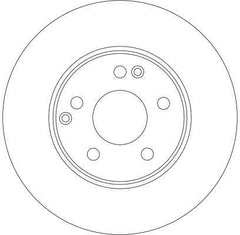 2x Bremsscheibe Vorderachse für MERCEDES-BENZ C-KLASSE T-Model Sportcoupe