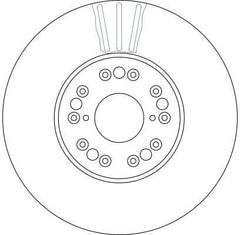 2x Bremsscheibe Vorderachse für LEXUS GS IS I SportCross LS SC Cabriolet