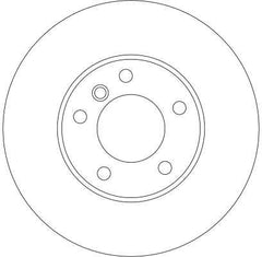 2x Bremsscheibe Vorderachse für BMW 5 Touring