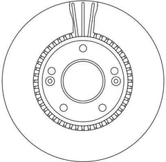 2x Bremsscheibe Vorderachse für HYUNDAI KIA COUPE I II i30 Kombi ix20 SONATA V