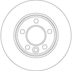 2x Bremsscheibe Hinterachse für VW CALIFORNIA T5 Camper T6 MULTIVAN TRANSPORTER