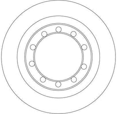 2x Bremsscheibe Vorderachse für RENAULT TRUCKS MASCOTT Kasten