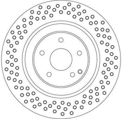 2x Bremsscheibe Vorderachse für MERCEDES-BENZ C-KLASSE T-Model Sportcoupe CLK