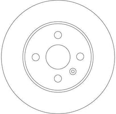 2x Bremsscheibe Hinterachse für OPEL ASTRA H TwinTop COMBO Tour MERIVA A