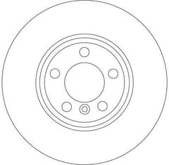 2x Bremsscheibe Vorderachse für BMW 5 Touring 6 Cabriolet